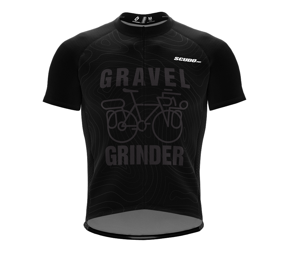 Gravel | Black  | Cycling Jersey for Men and Women