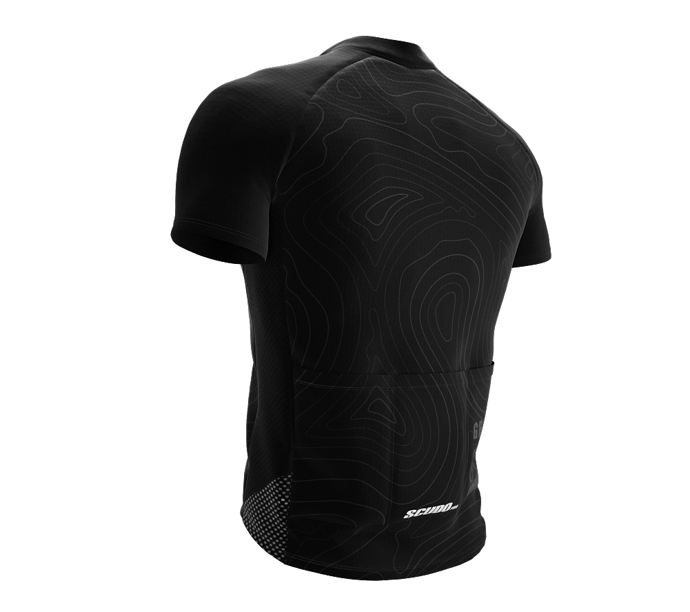 Gravel | Black  | Cycling Jersey for Men and Women