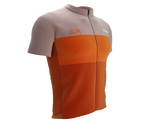 Gravel | Orange | Cycling Jersey for Men and Women