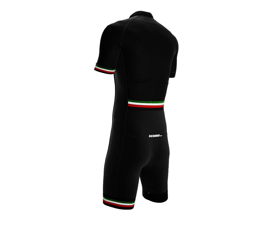 Kenya Black Code Cycling Speedsuit for Men