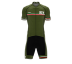 Kenya Green Code Cycling Speedsuit for Men