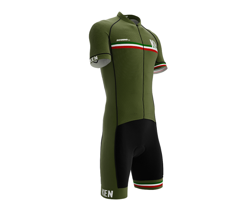 Kenya Green Code Cycling Speedsuit for Men