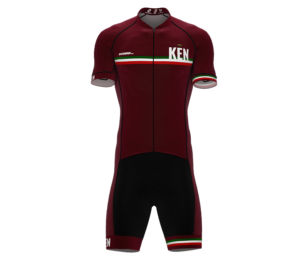 Kenya Vine Code Cycling Speedsuit for Men