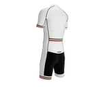 Kenya White Code Cycling Speedsuit for Men