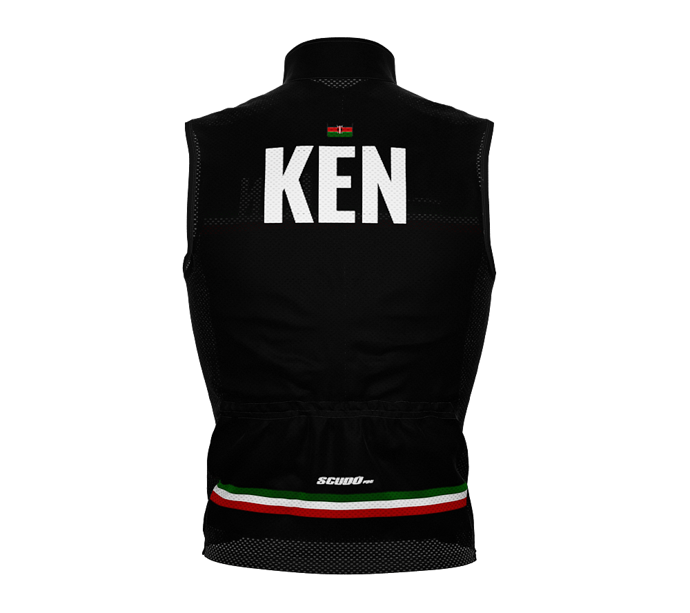 Wind Breaker Cycling Running Sports Vest Kenya Country Code for Men And Women
