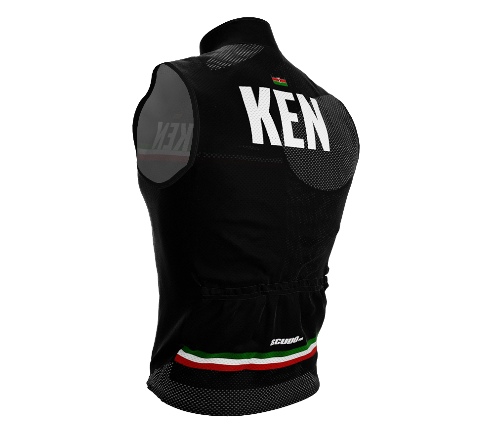 Wind Breaker Cycling Running Sports Vest Kenya Country Code for Men And Women