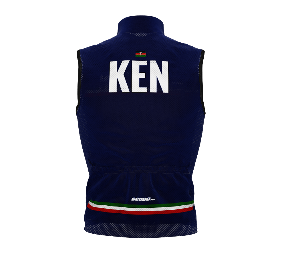 Wind Breaker Cycling Running Sports Vest Kenya Country Code for Men And Women