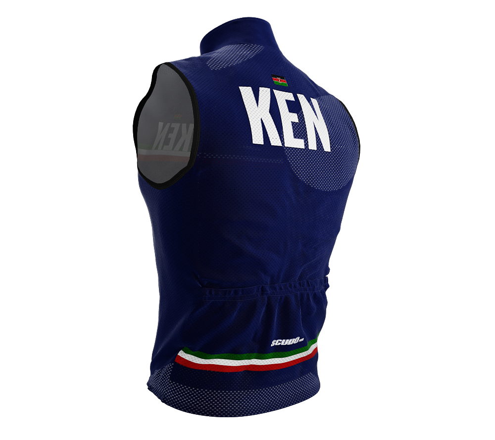 Wind Breaker Cycling Running Sports Vest Kenya Country Code for Men And Women