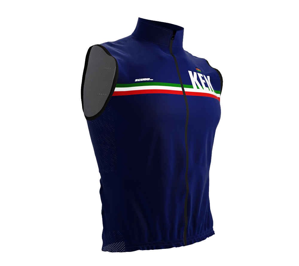 Wind Breaker Cycling Running Sports Vest Kenya Country Code for Men And Women
