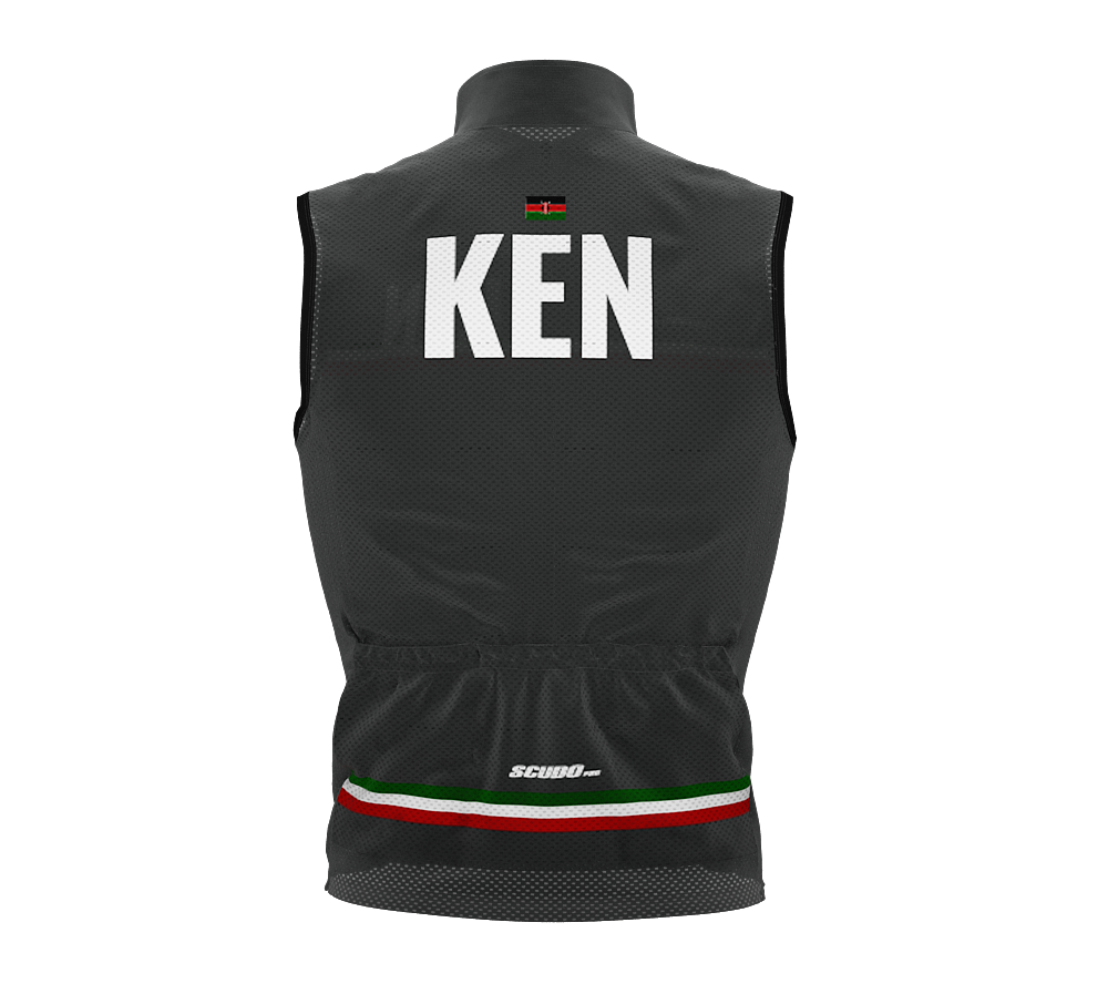 Wind Breaker Cycling Running Sports Vest Kenya Country Code for Men And Women