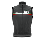 Wind Breaker Cycling Running Sports Vest Kenya Country Code for Men And Women