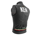 Wind Breaker Cycling Running Sports Vest Kenya Country Code for Men And Women