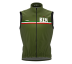 Wind Breaker Cycling Running Sports Vest Kenya Country Code for Men And Women