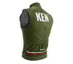 Wind Breaker Cycling Running Sports Vest Kenya Country Code for Men And Women
