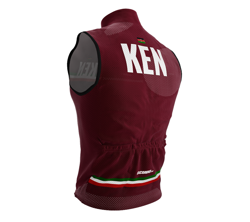Wind Breaker Cycling Running Sports Vest Kenya Country Code for Men And Women