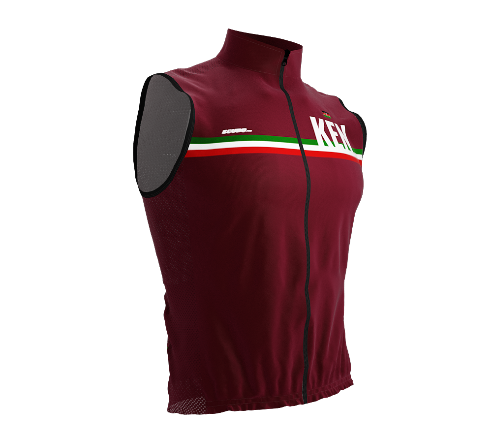 Wind Breaker Cycling Running Sports Vest Kenya Country Code for Men And Women