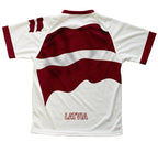 Latvia Flag Technical T-Shirt for Men and Women