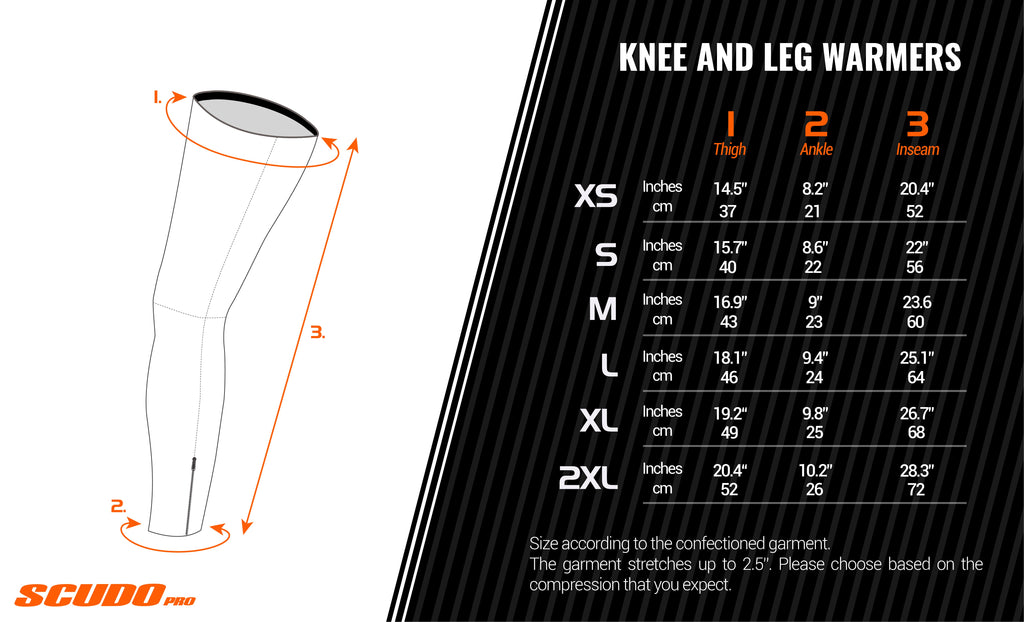 Italy leg and knee warmers