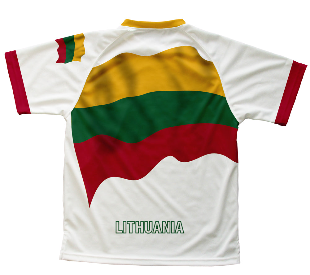 Lithuania Flag Technical T-Shirt for Men and Women