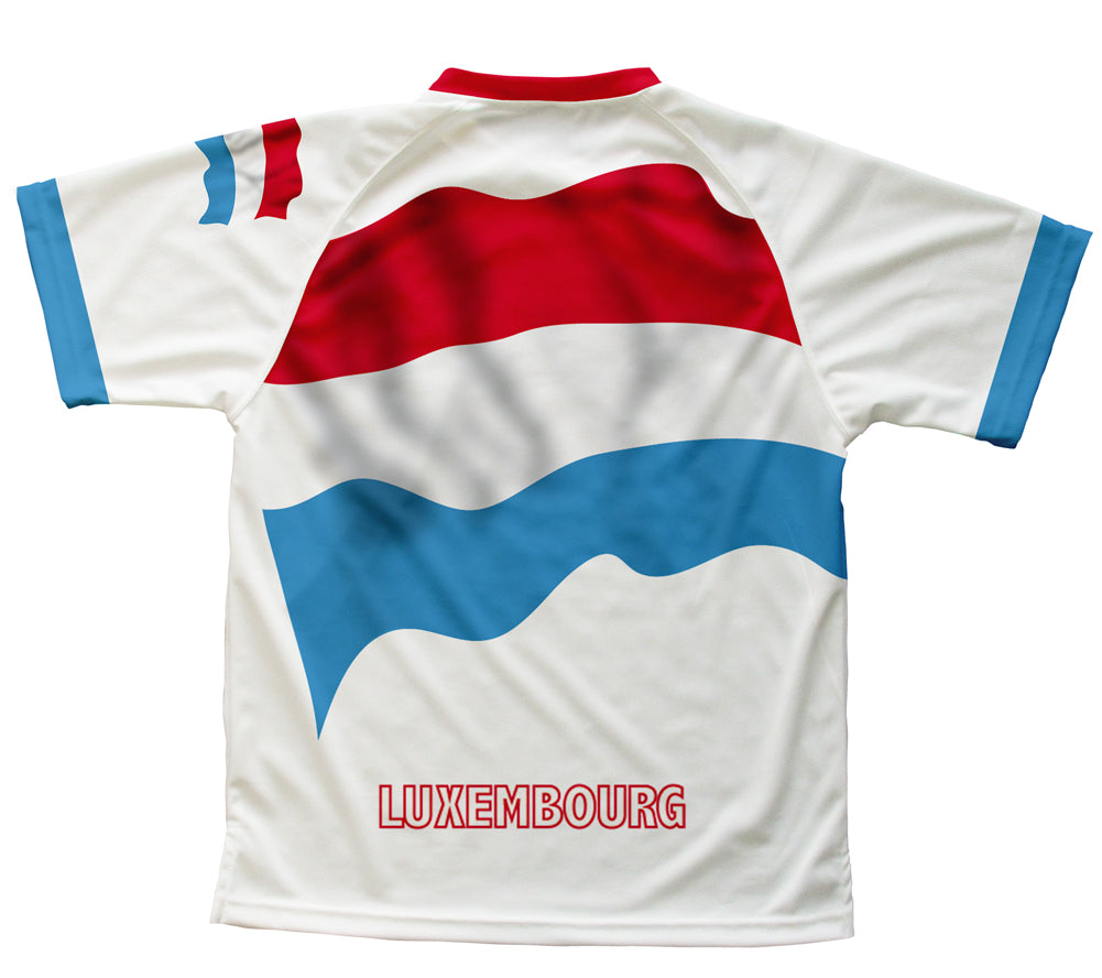 Luxembourg Flag Technical T-Shirt for Men and Women