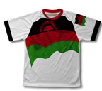 Malawi Flag Technical T-Shirt for Men and Women