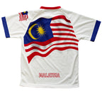 Malaysia Flag Technical T-Shirt for Men and Women