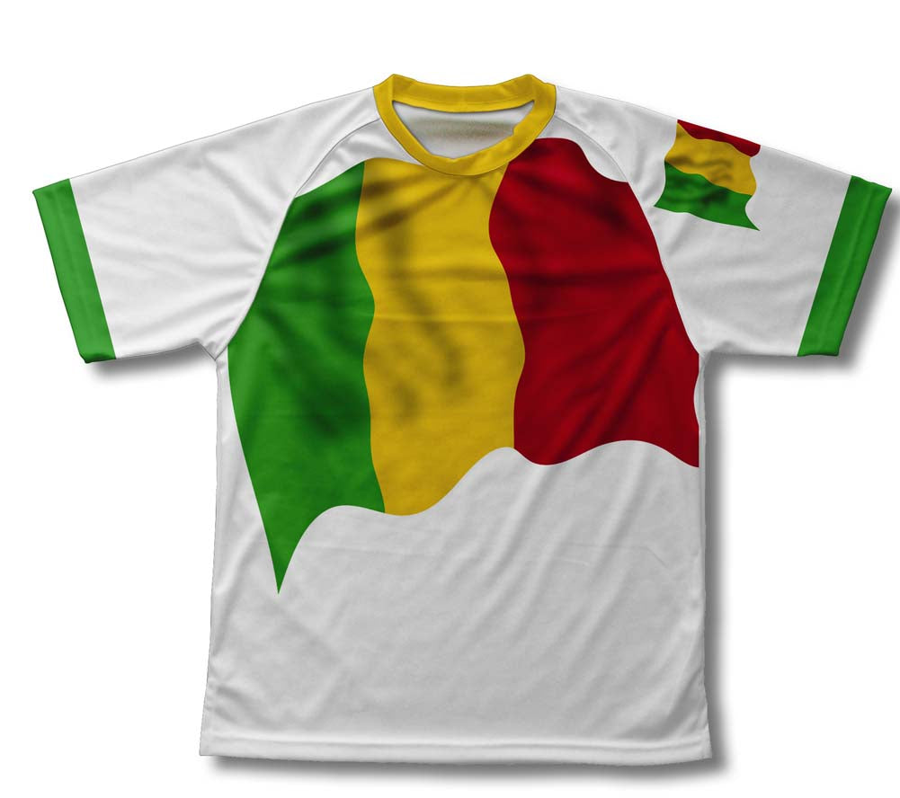 Mali Flag Technical T-Shirt for Men and Women