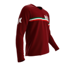 MTB BMX Cycling Jersey Long Sleeve Code Mexico Vine for Men and Women