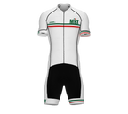 Mexico White Code Cycling Speedsuit for Men