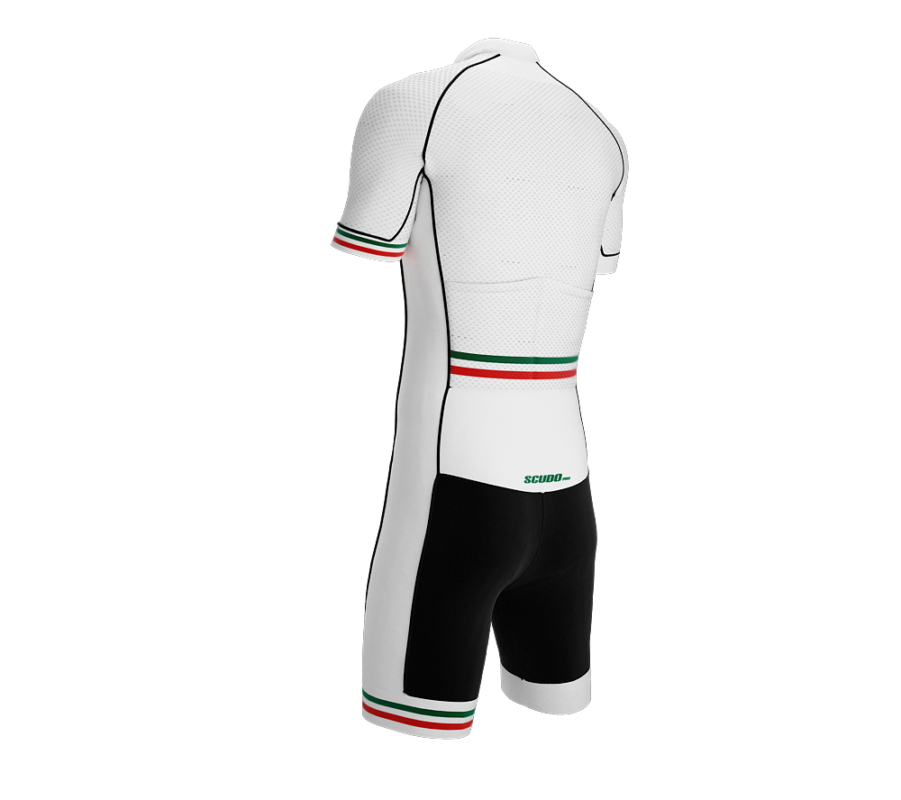 Mexico White Code Cycling Speedsuit for Men