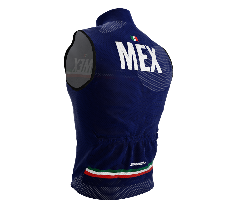 Wind Breaker Cycling Running Sports Vest Mexico Country Code for Men And Women
