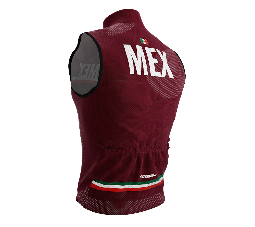 Wind Breaker Cycling Running Sports Vest Mexico Country Code for Men And Women