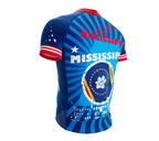 Mississippi Short Sleeve Cycling Jersey for Men and Women