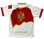Montenegro Flag Technical T-Shirt for Men and Women