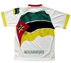 Mozambique Flag Technical T-Shirt for Men and Women