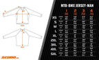 MTB BMX Cycling Jersey Long Sleeve Code Nigeria Vine for Men and Women