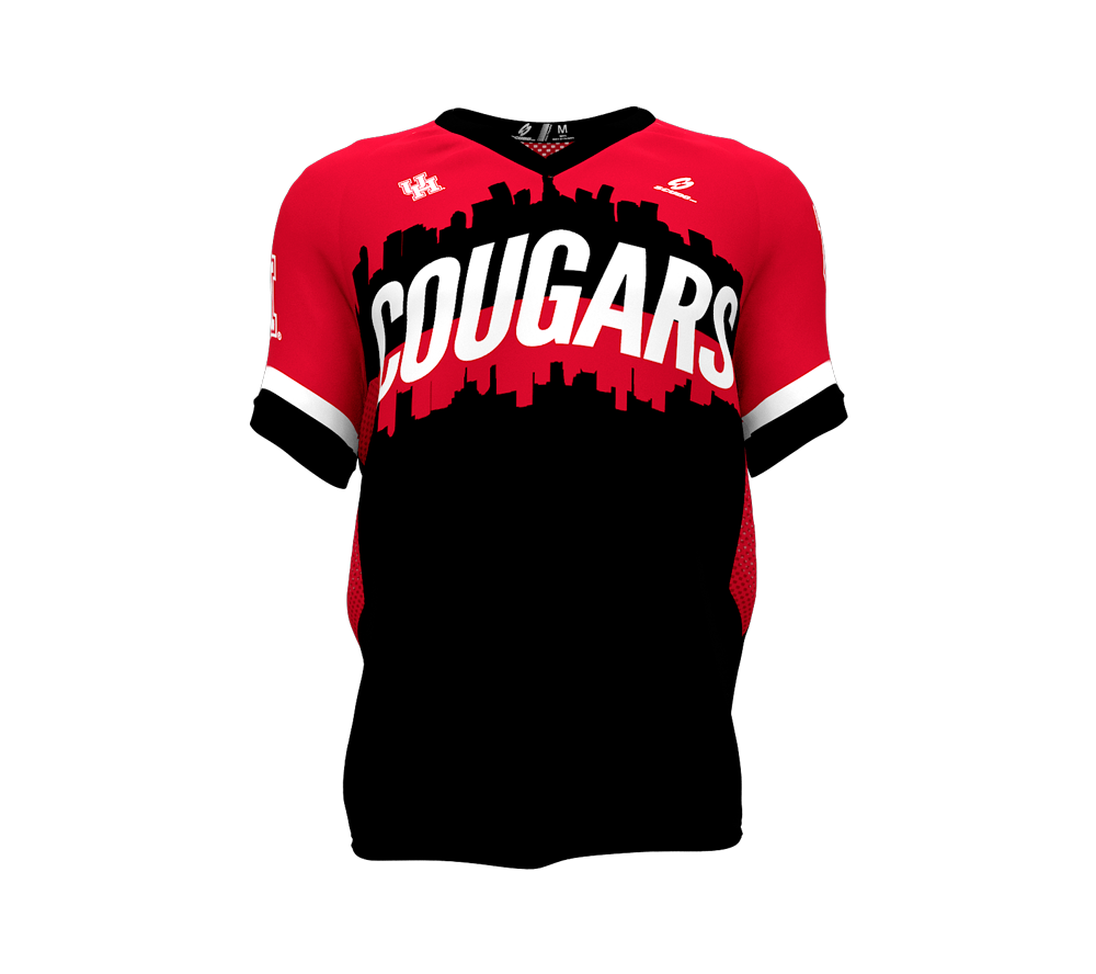 UH Cougar MTB BMX Jersey Short Sleeve for Men and Women 2020