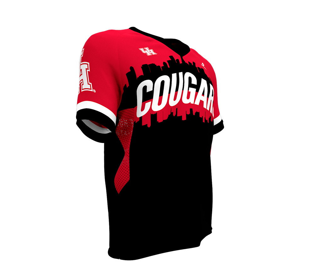 UH Cougar MTB BMX Jersey Short Sleeve for Men and Women 2020
