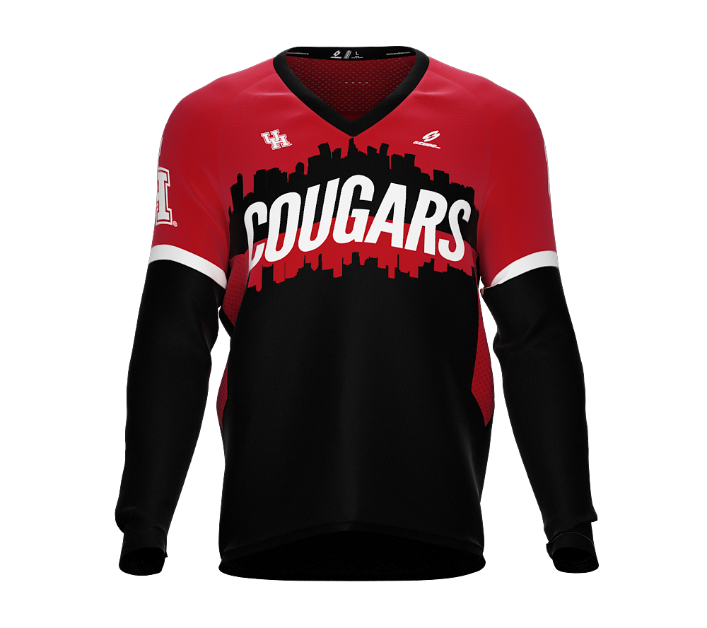 UH Cougar MTB BMX Jersey Long Sleeve for Men and Women 2020