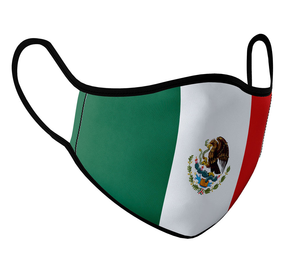 Mexico  - Face Mask with fluid and moisture resistant fabric. Reusable and Washable