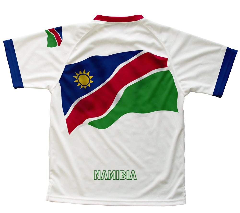 Namibia Flag Technical T-Shirt for Men and Women
