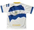 Nicaragua Flag Technical T-Shirt for Men and Women