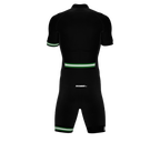Nigeria Black Code Cycling Speedsuit for Men