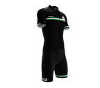 Nigeria Black Code Cycling Speedsuit for Men