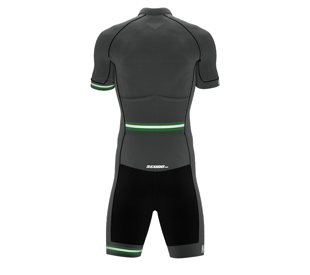 Nigeria Gray Code Cycling Speedsuit for Men