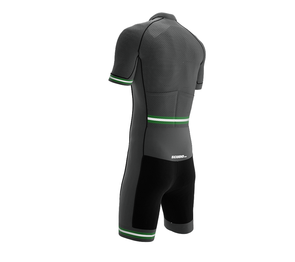 Nigeria Gray Code Cycling Speedsuit for Men