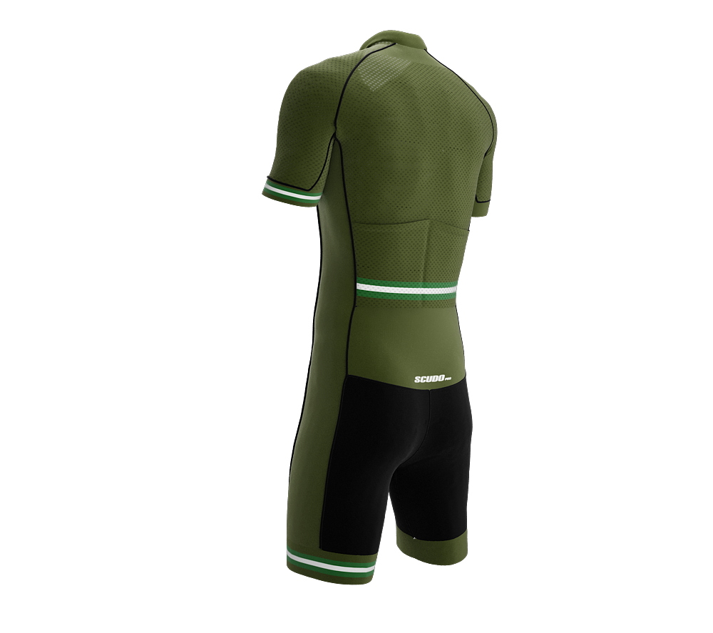 Nigeria Green Code Cycling Speedsuit for Men