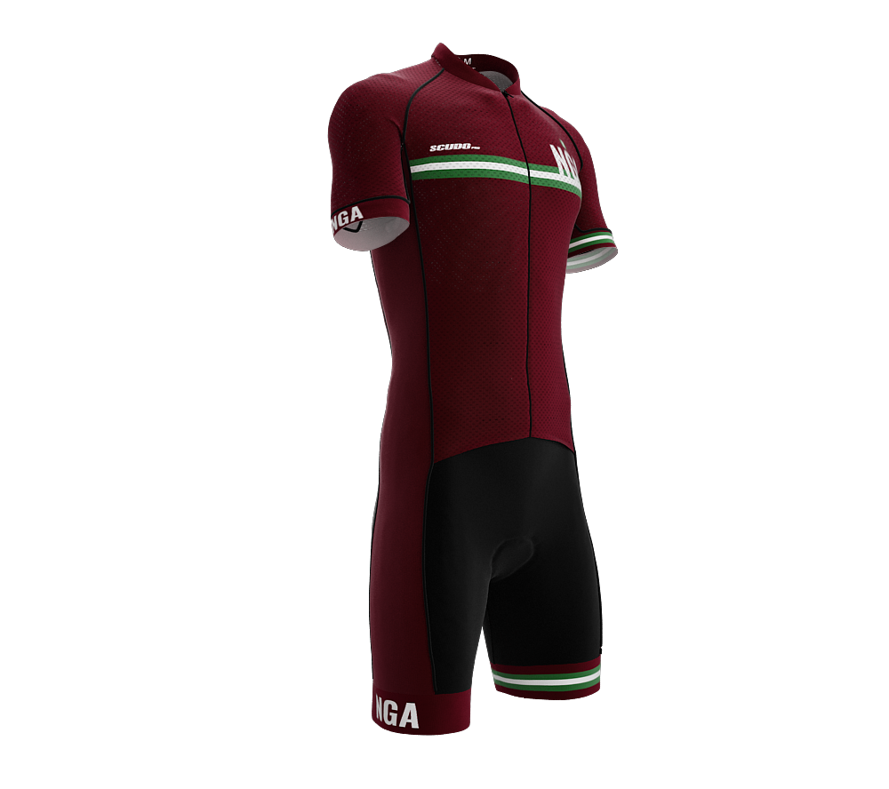 Nigeria Vine Code Cycling Speedsuit for Men