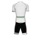 Nigeria White Code Cycling Speedsuit for Men