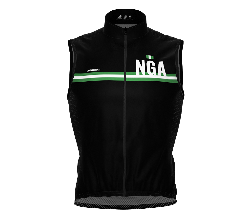 Wind Breaker Cycling Running Sports Vest Nigeria Country Code for Men And Women
